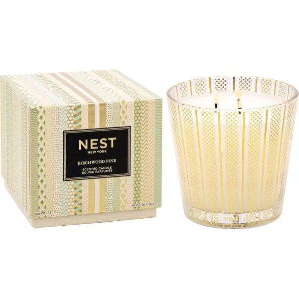 Birchwood Pine 3-Wick Candle