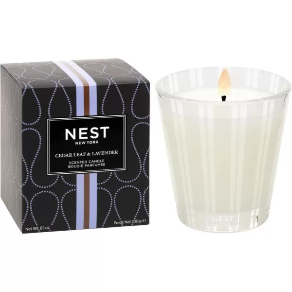 Cedar Leaf & Lavender Classic Candle