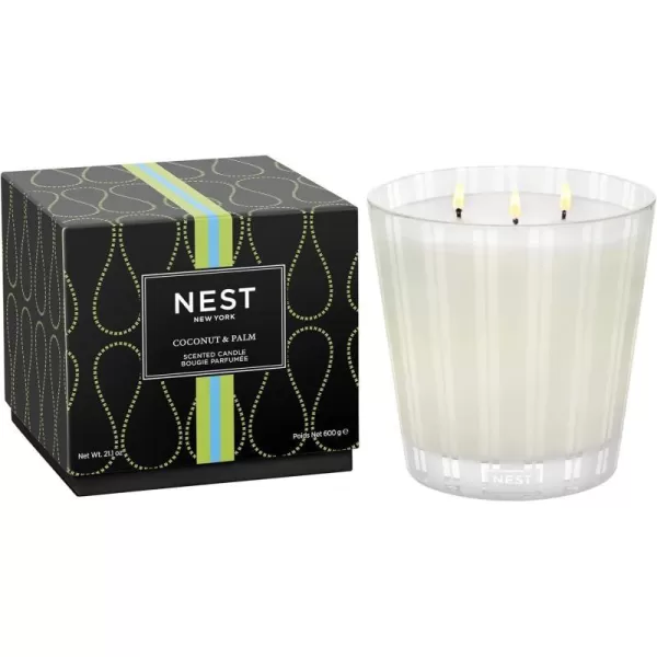 Coconut & Palm 3-Wick Candle