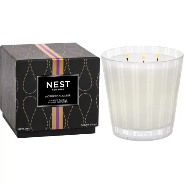 Moroccan Amber 3-Wick Candle