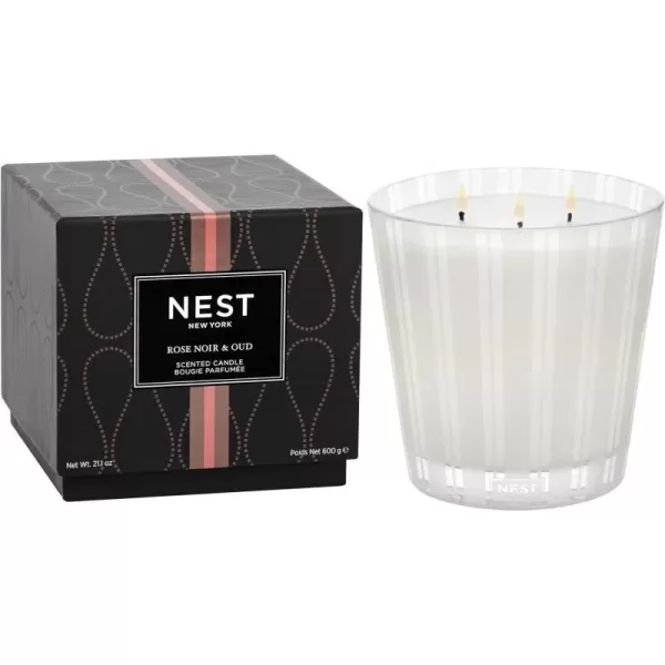 Rose Noir & Oud 3-Wick Candle