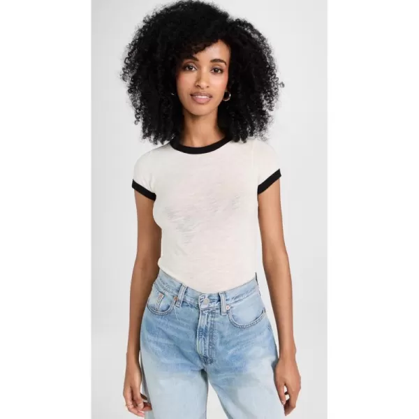 NSF Womens Bodhi Crop Fitted Ringer TeeNSF Womens Bodhi Crop Fitted Ringer Tee