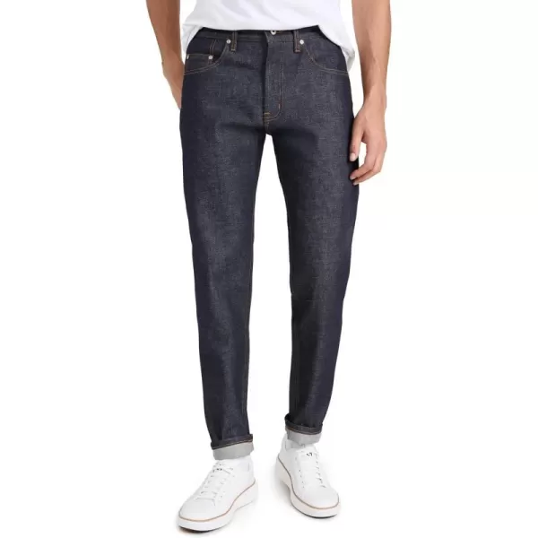 Naked  Famous Denim Mens Easy GuyDirty Fade SelvedgeIndigo