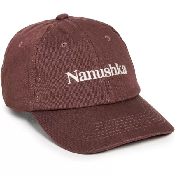 Nanushka Womens Val Logo CapNutmegCrme