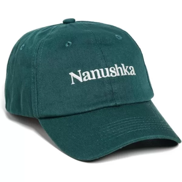 Nanushka Womens Val Logo CapPine Green