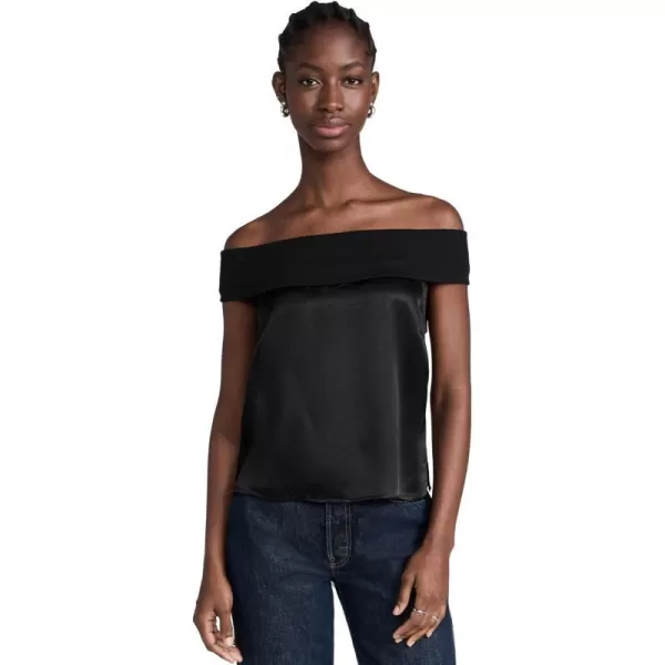 Nation LTD Womens Vera Off Shoulder TopBlack