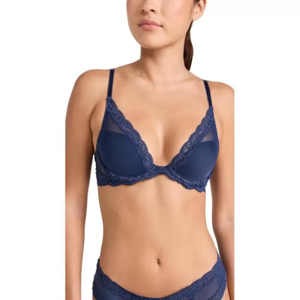 Natori Womens Feathers Contour Plunge BraTwilight