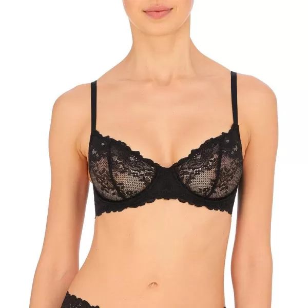 Natori Womens Heavenly Convertible Balconette UnderwireBlack