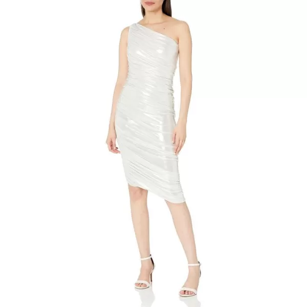 Norma Kamali Womens Diana Dress to KneePearl