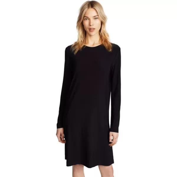 Norma Kamali Womens Kamali Kulture Go Crew Neck DressBlack