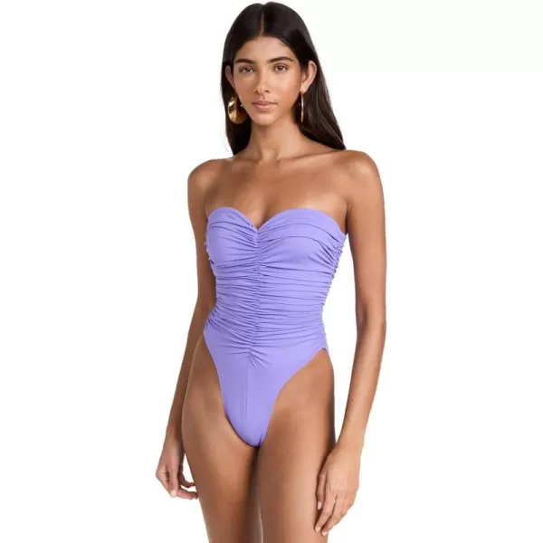 Norma Kamali Womens Slinky Marissa SwimsuitLilac