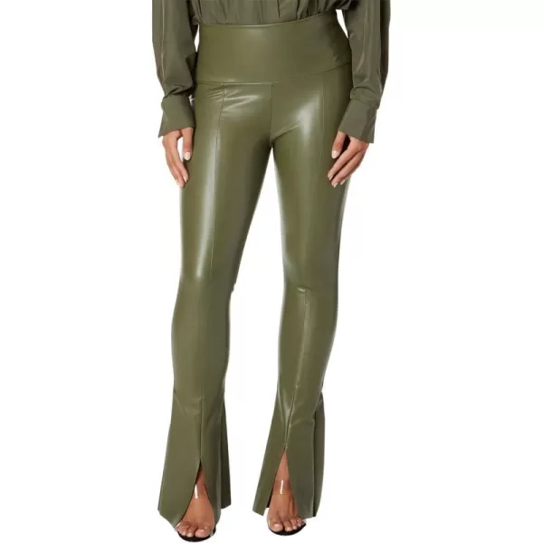 Norma Kamali Womens Spat LeggingsMilitary Vegan Leather