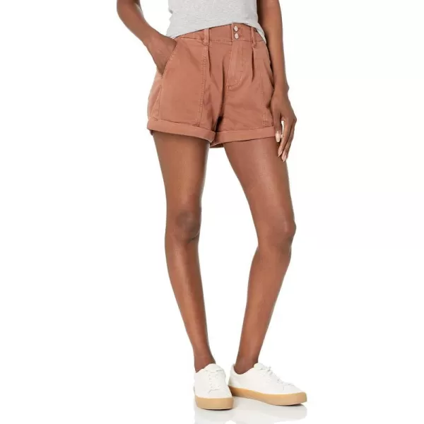 PAIGE Womens Brooklyn ShortsVintage Mocha Bisque