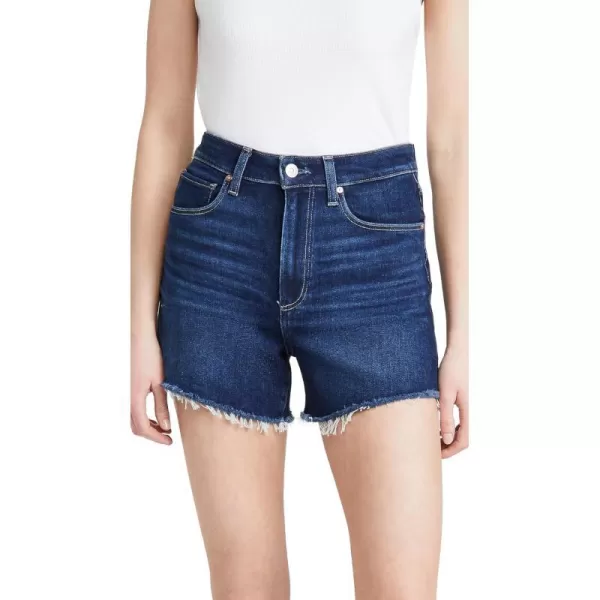 PAIGE Womens Dani Vintage Raw Hem Ultra High Rise ShortCayden