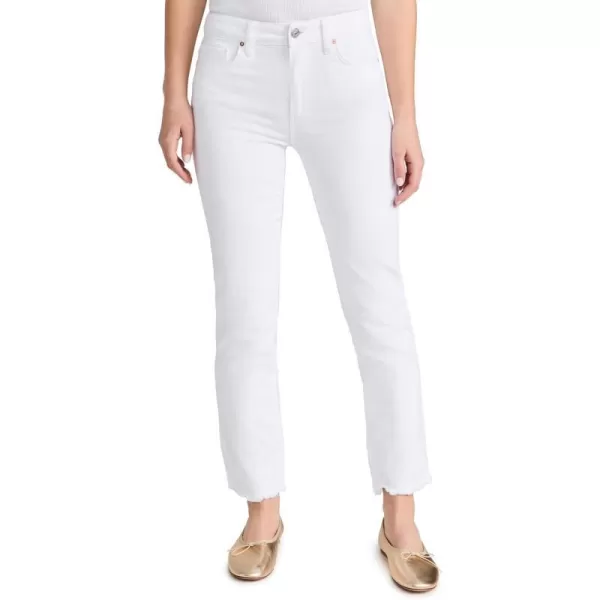 PAIGE Womens White Noise Grand Hem JeansWhite Noise W Grand Hem