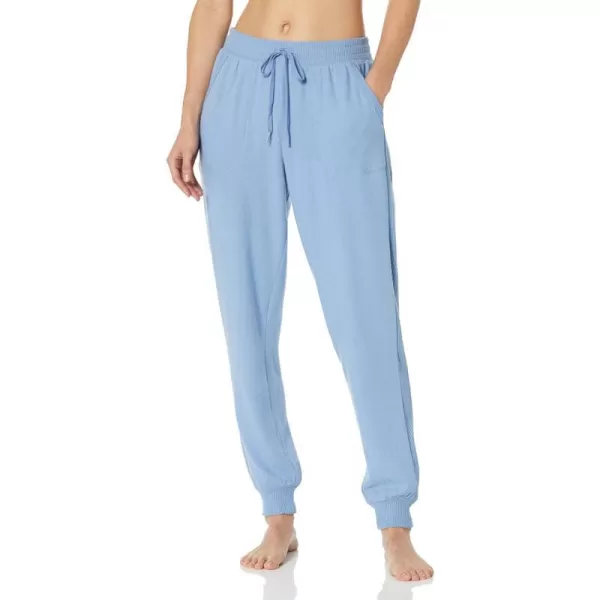 PJ Salvage Womens Loungewear Peachy in Color Banded PantGlacier Blue