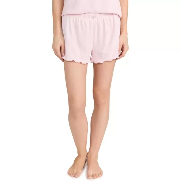 PJ Salvage womens Loungewear Pointelle Hearts ShortPink Dream