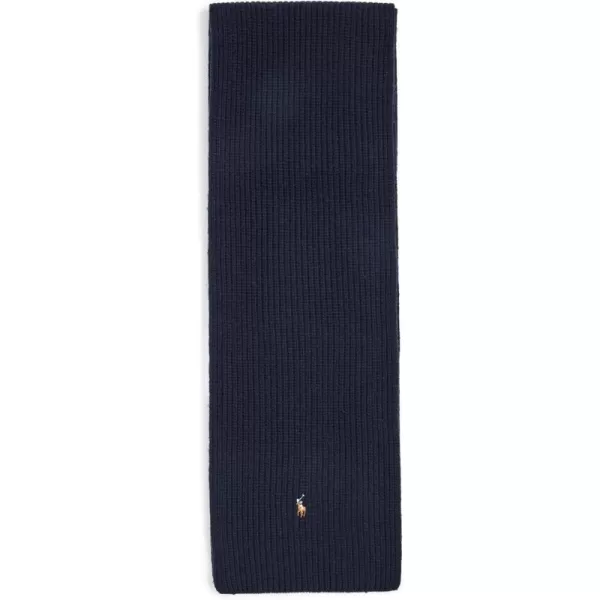 POLO RALPH LAUREN Mens Signature Knit ScarfClassic Navy