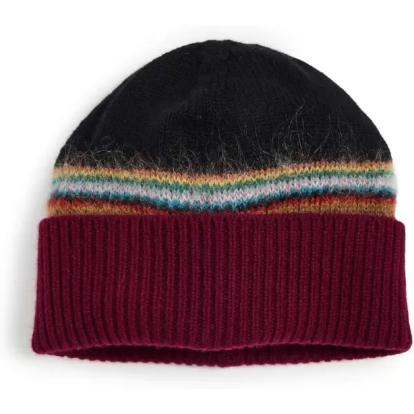 Paul Smith Mens Signature Intarsia BeanieBlacks