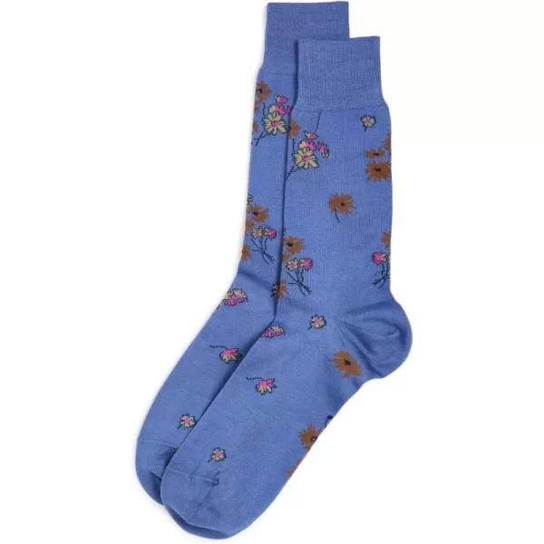 Paul Smith Mens Socks Narcissi FloralTurquoise