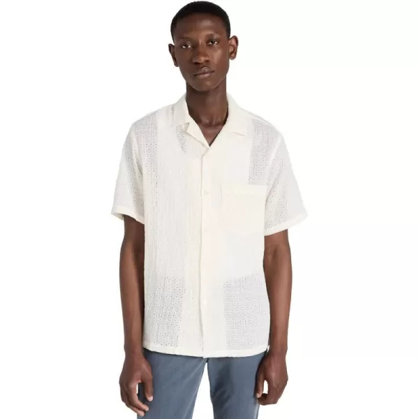 Portuguese Flannel Mens Folc ShirtOffwhite