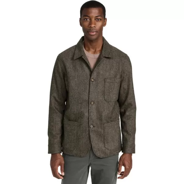 Portuguese Flannel Mens Labura Shirt JacketBrown