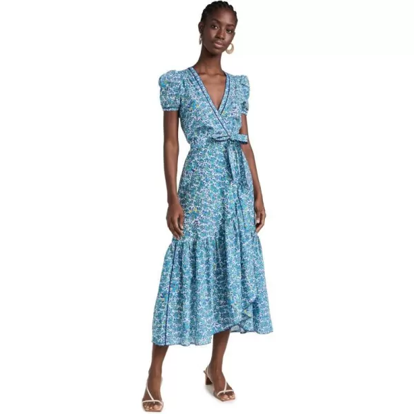 Poupette St Barth Womens Baba Ct Stripe Maxi DressBlue Net