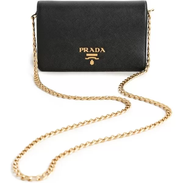 Prada Womens PreLoved Prada Wristlet Wallet Saffiano White One SizeWhite