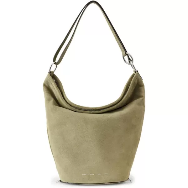 Proenza Schouler White Label Womens Suede Spring Bucket BagBamboo