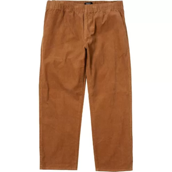 RVCA Mens Daggers Cord PantAmericana ElasticCamel