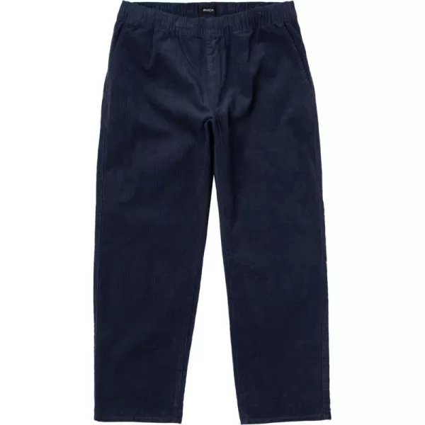 RVCA Mens Daggers Cord PantAmericana ElasticMoody Blue