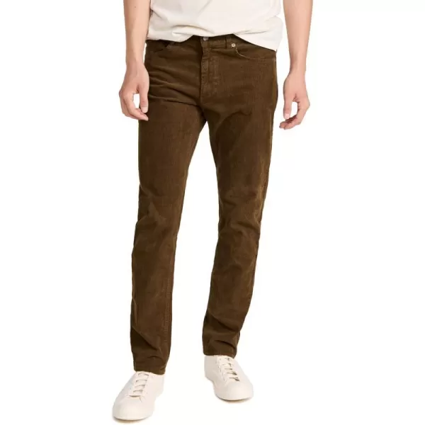 RVCA Mens Daggers Cord PantDaggers PigmentBombay Brown