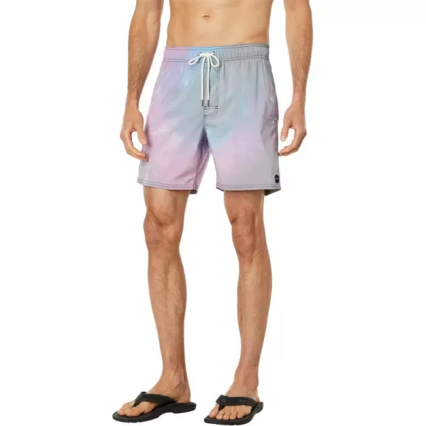 RVCA Mens Manic Elastic ShortManic ElasticBlack Tie Dye