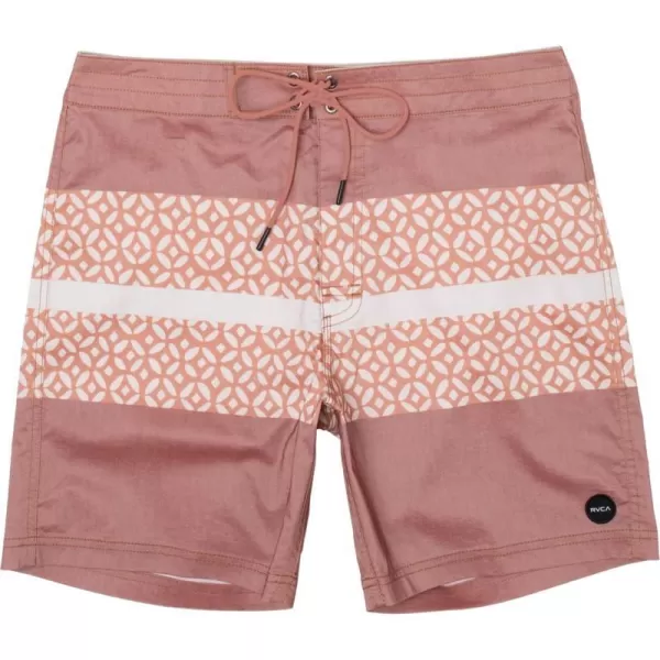 RVCA Mens Manic Elastic ShortWestport PrintBrick