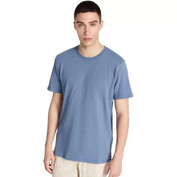 Rag amp Bone Mens Classic Flame TeeWorkwear Blue