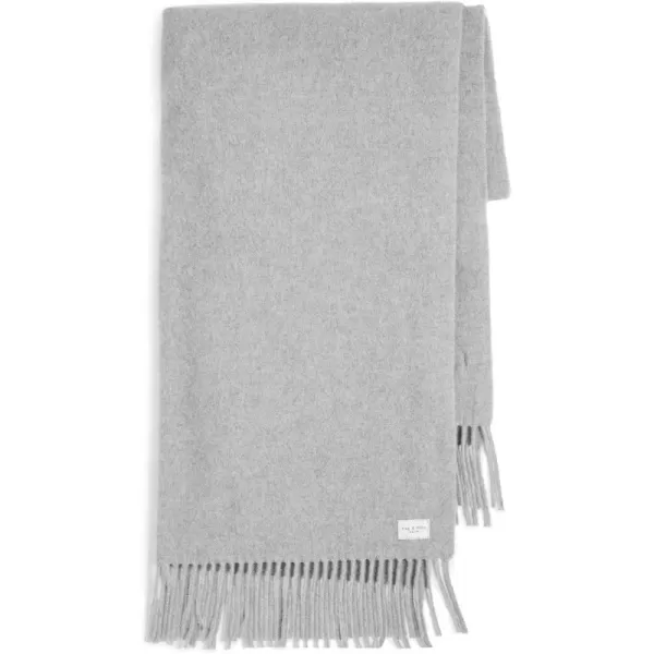 Rag amp Bone Womens Addison Recycled Wool ScarfMidgrey