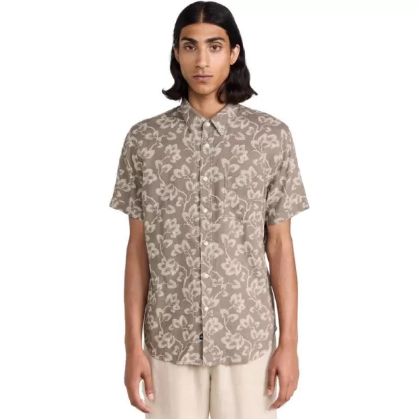 Rails Mens Carson ShirtJapanese Maple Faded Saddle