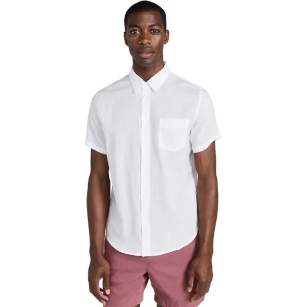 Rails Mens Fairfax Short Sleeve ShirtWhite