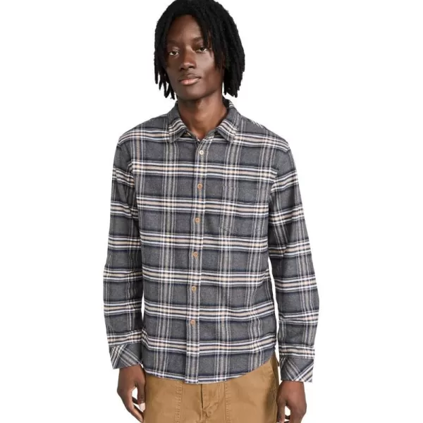 Rails Mens Forrest ShirtCharcoal Foundation Melange