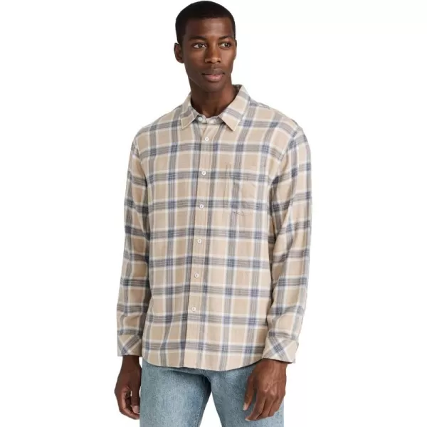 Rails Mens Lennox ShirtPalomino Skyline Mlange