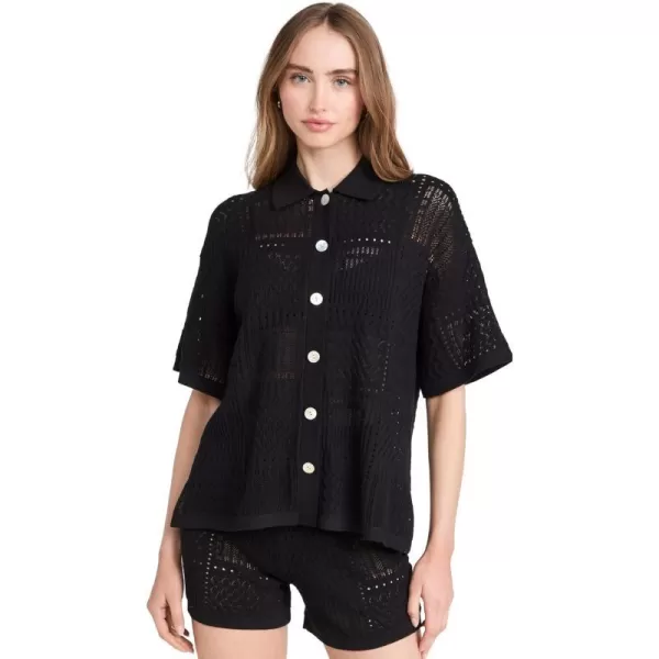 Rails Womens Clemente Button Down TopBlack