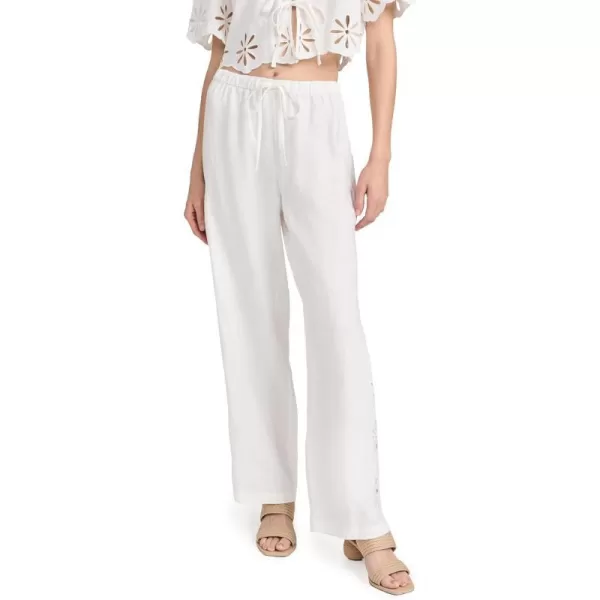 Rails Womens Emmie PantsWhite Eyelet