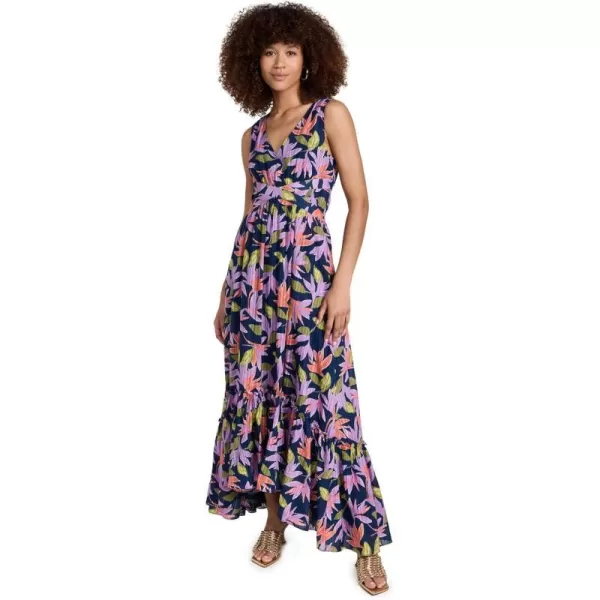 Ramy Brook Womens Miles DressSpring Navy Paradise Floral