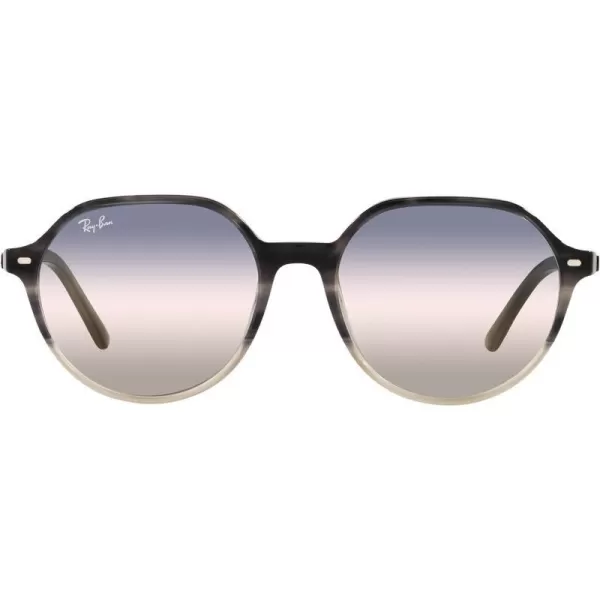 RayBan RB2195 Thalia Square SunglassesGradient Grey HavanaPink Gradient Blue