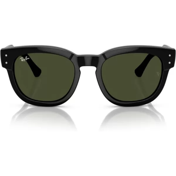 RayBan Rb0298s Mega Hawkeye Square SunglassesBlackGreen