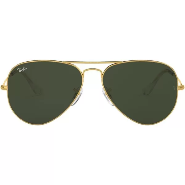 RayBan Rb3025 Classic AviatorGold BrownG15 Green