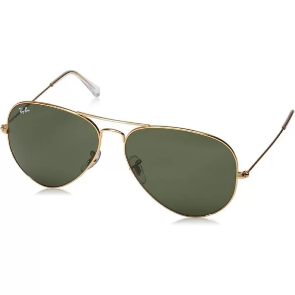 RayBan Rb3025 Classic AviatorGoldCrystal Green