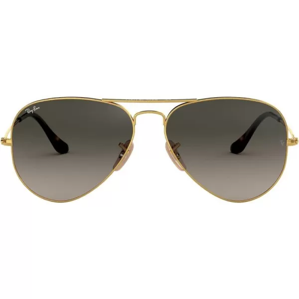 RayBan Rb3025 Classic AviatorGoldLight Grey Gradient Dark Grey