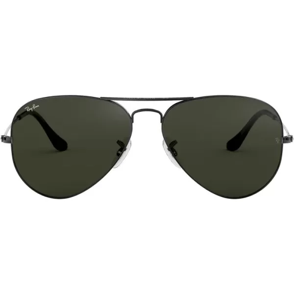 RayBan Rb3025 Classic AviatorGunmetalG15 Green