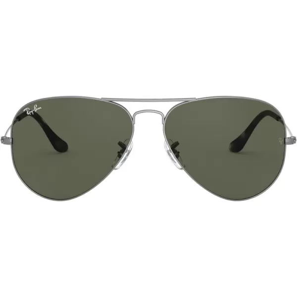 RayBan Rb3025 Classic AviatorSand Transparent GreyG15 Green